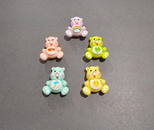 care bear croc charms